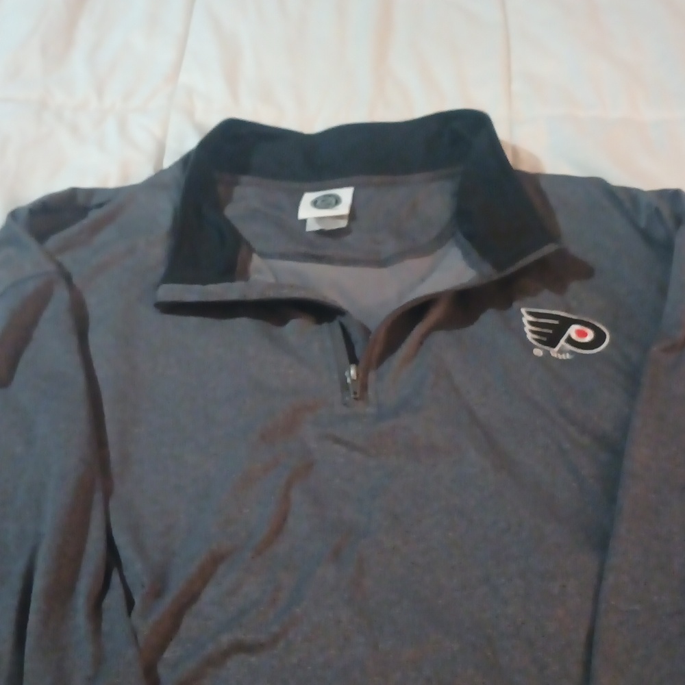 Half Zip Philidelphia Flyers Fleece